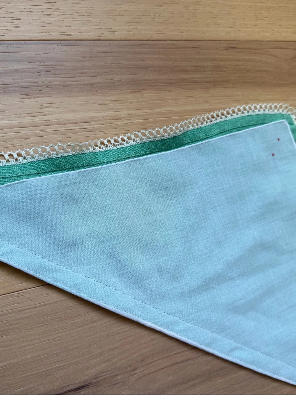 Handmade Linen Bandana Hair Scarf
